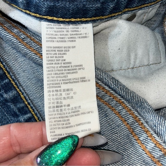 HOLLISTER HUNINGTON Low Rise Slim Straight Jeans Buttonfly 32x32 Casual Stretch - Picture 4 of 9